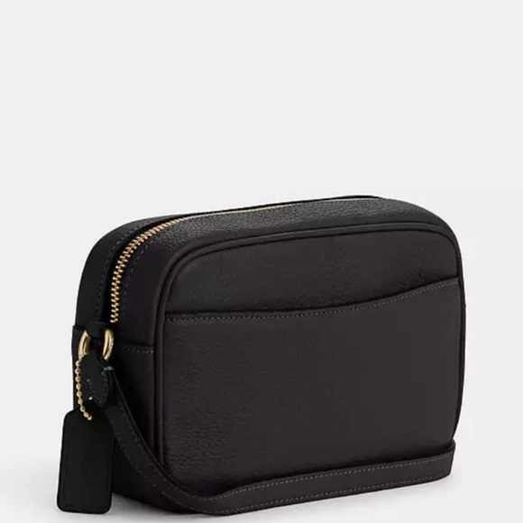 Coach Mini Jamie Signature Canvas Camera Bag Black $278 NWT - Picture 6 of 8